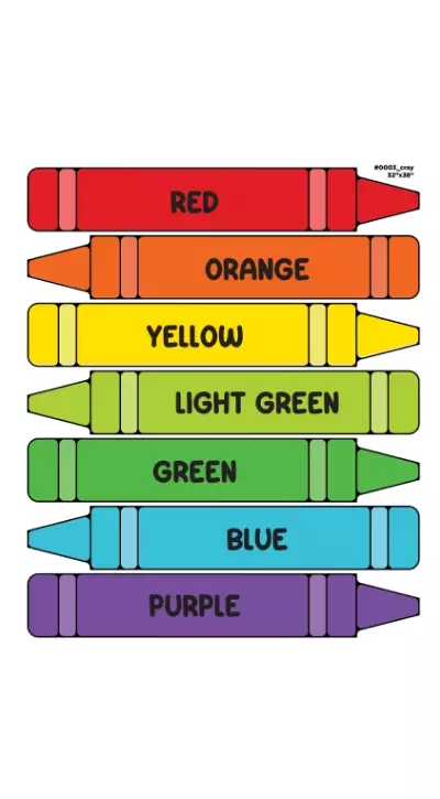 Sensory Graphics - Crayons Colors